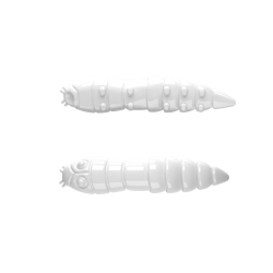 Libra Lures kukolka 27mm 001 white no taste