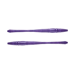 Libra Lures ding worm 70mm 020 purple with ser