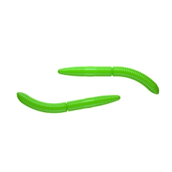 Libra Lures fatty d"worm 65mm 026 hot green