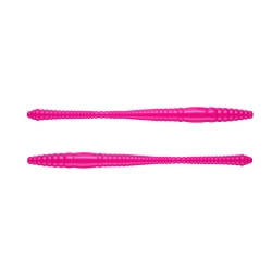 Libra Lures ding worm 80mm 019 hot pink ser