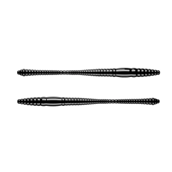 Libra Lures ding worm 80mm 040 black