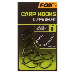 Fox Haki Karpiowe Hooks Curve Shank Short nr4 10sz