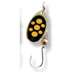 Dam Effzett obrotówka Single hook #2 4g blacky