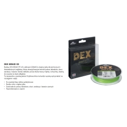 Berkley Plecionka DEX X8 Chartreuse 150m 0,12mm