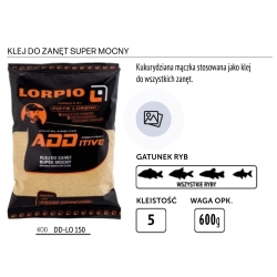 Lorpio Klej do Zanęt Super Mocny 600g